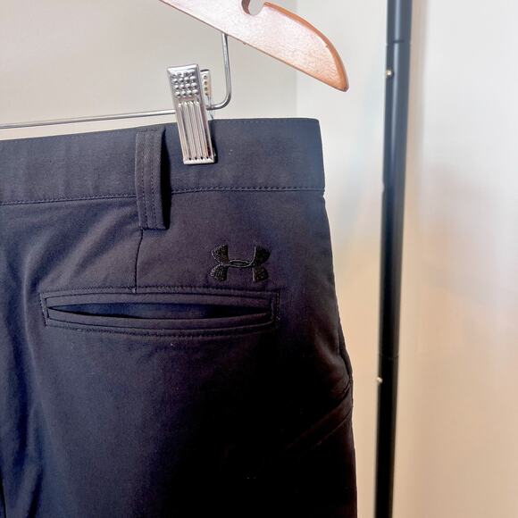 Under Armour Golf Performance Black Pants Mens Size 36 x 30 - Picture 4 of 7